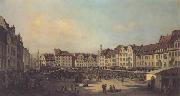 The Old Market Square in Dresden Bernardo Bellotoo